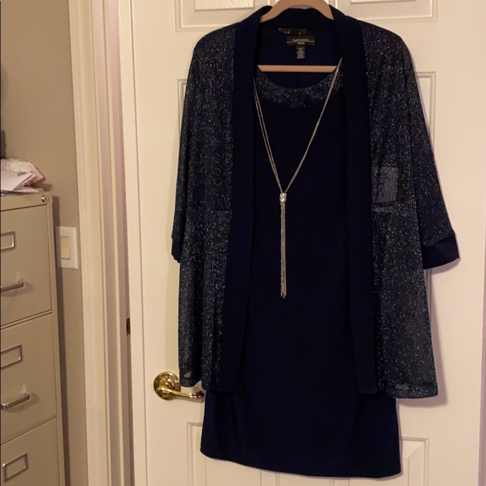 R&M Richards 2pc dress and cover